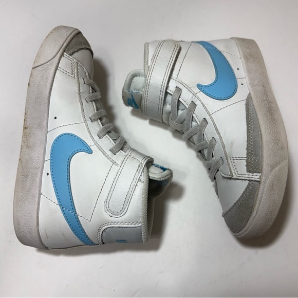Nike Blazer Mid '77 High Top Sneakers - Kids Size 13C - Picture 8 of 16